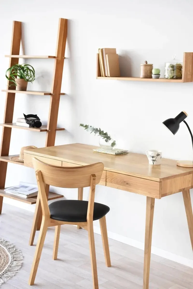 Regal aus massiver Eiche MALMO 1 | NordicStory