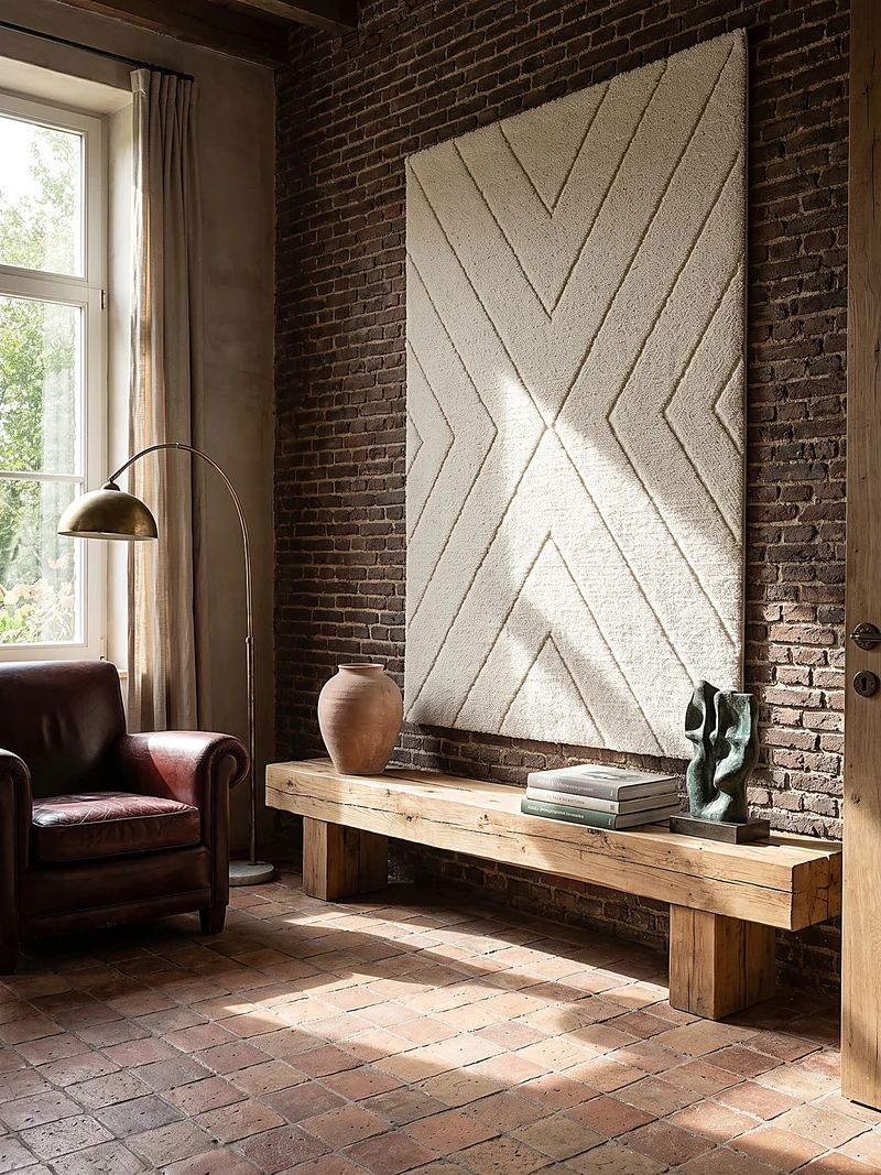 Hochflor-Teppich Diagonale - Polypropylen, 31 mm Gesamthöhe