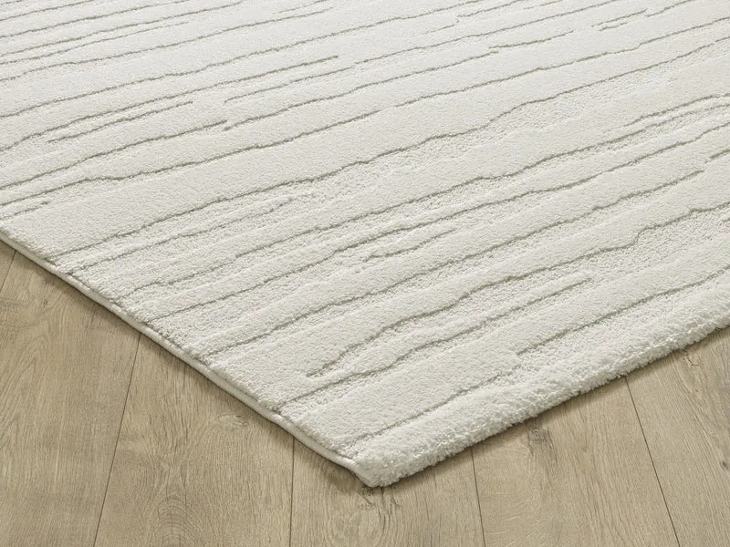 Kurzflor-Teppich organische Formen - Polypropylen-Polyester-Mix, 15 mm Gesamthöhe
