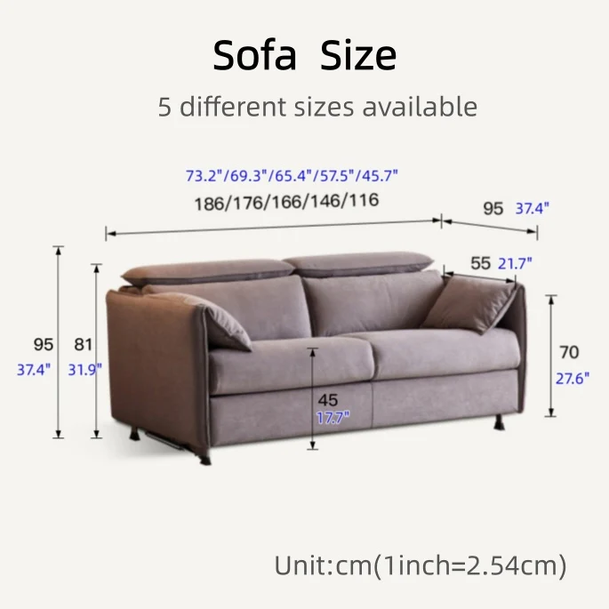 TANYA Schlafsofa mit Matratze