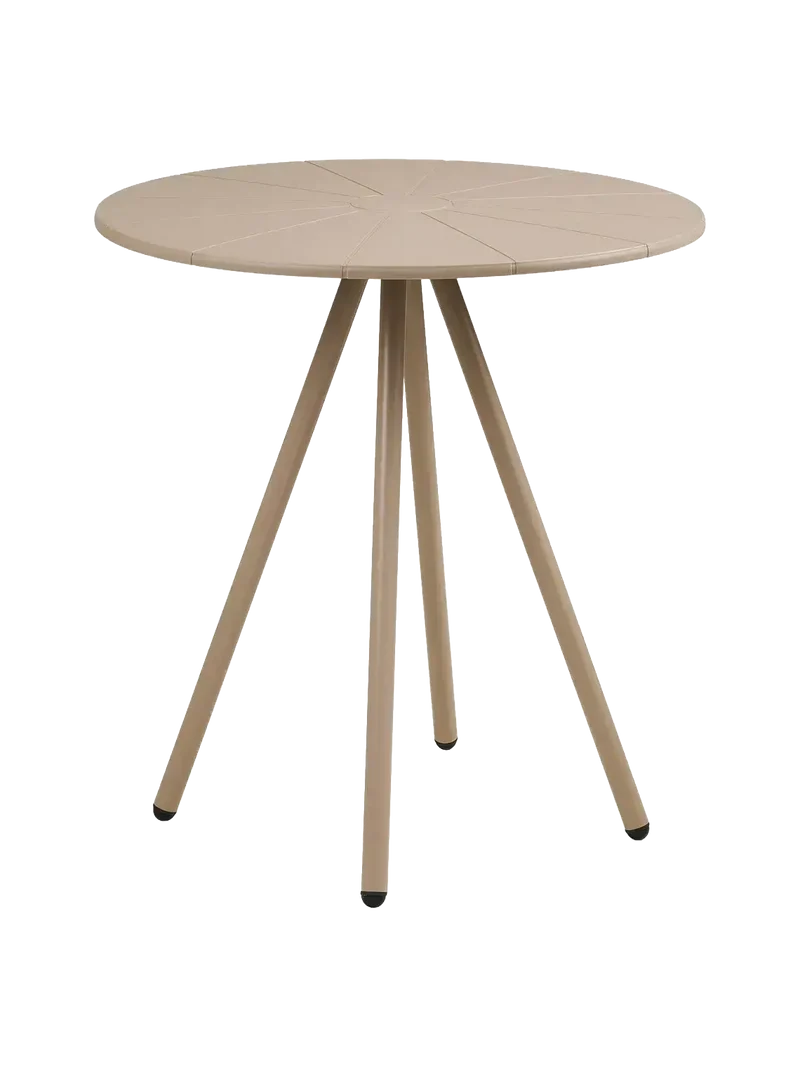 Barletta Bistrotisch Polypropylen/Stahl, taupe