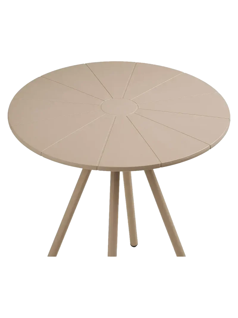 Barletta Bistrotisch Polypropylen/Stahl, taupe