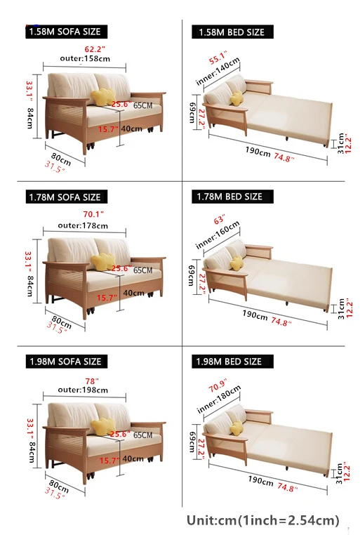 Schlafsofa mit Armlehne aus Rattangeflecht