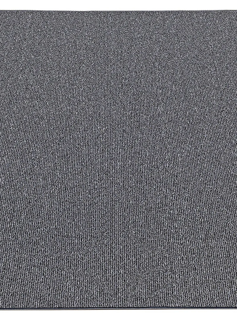 Niederflor-Teppich Uni-Design - Polypropylen-Polyester-Mix, 5 mm Gesamthöhe
