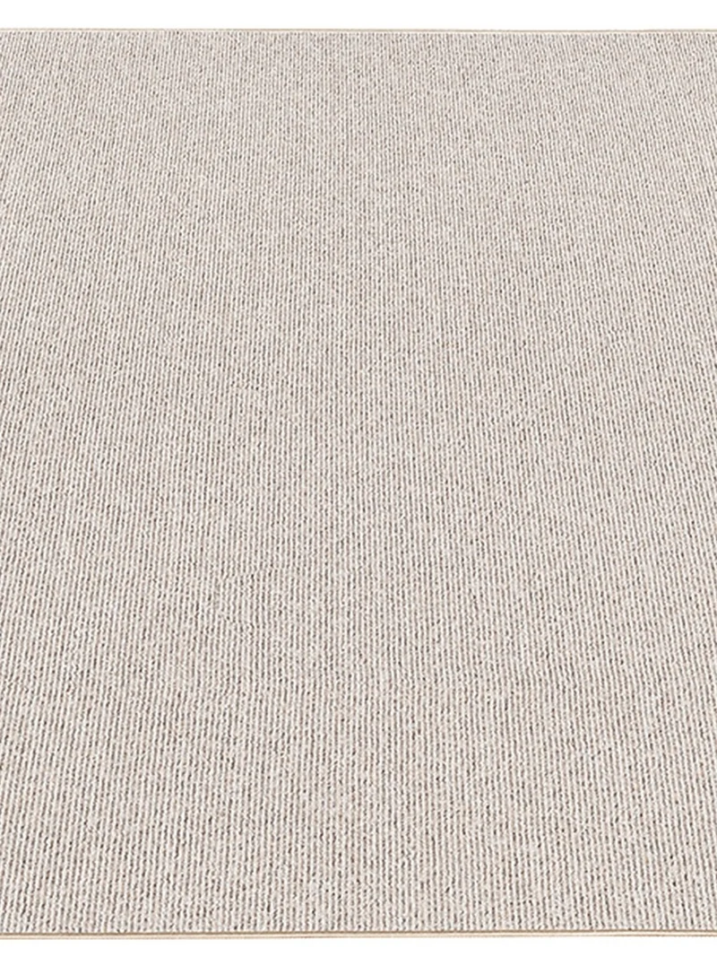 Niederflor-Teppich Uni-Design - Polypropylen-Polyester-Mix, 5 mm Gesamthöhe