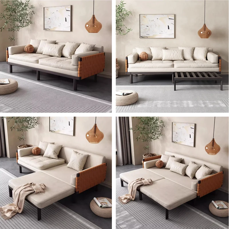 Nordic Light Luxus-Schlafsofa