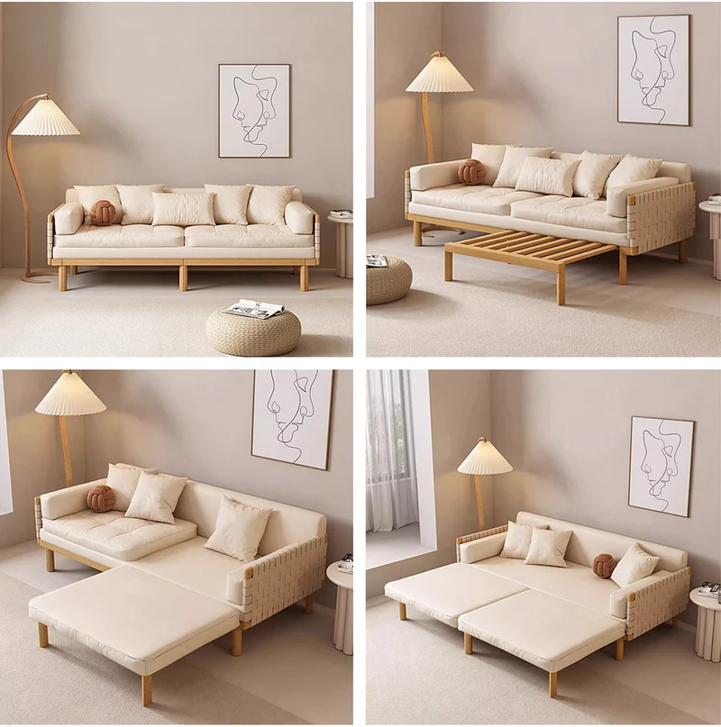 Nordic Light Luxus-Schlafsofa