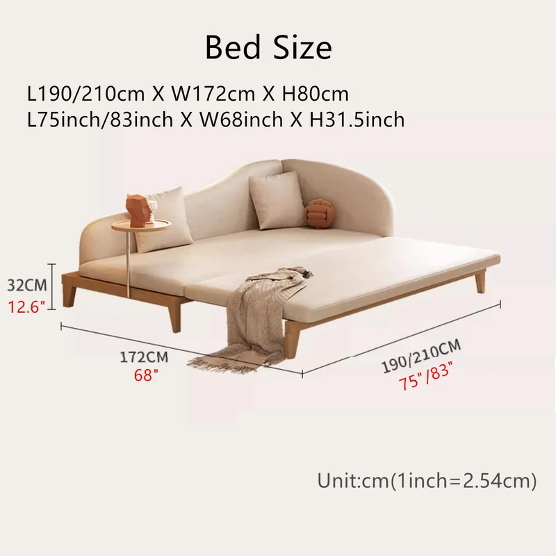 Lounge-Chaise-Schlafsofa