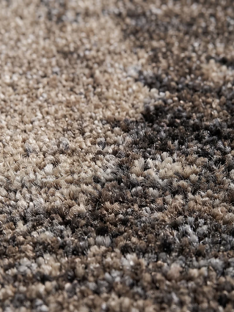 Kurzflor-Teppich Vintage - Polypropylen-Polyester-Mix, 14 mm Gesamthöhe