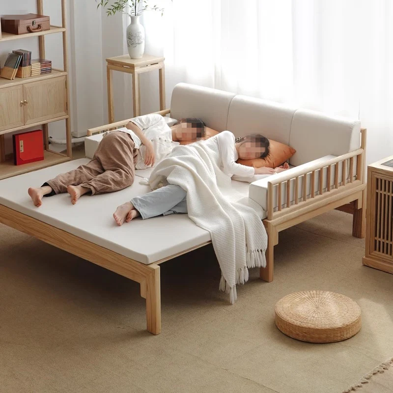 Multifunktionales Schlafsofa Arhat aus Massivholz