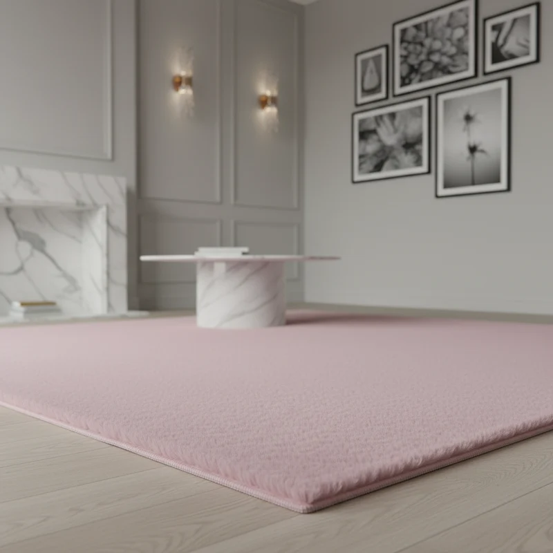 Kurzflor-Teppich – Akzent-Farbpalette | Maschinenwaschbar bei 30°C
