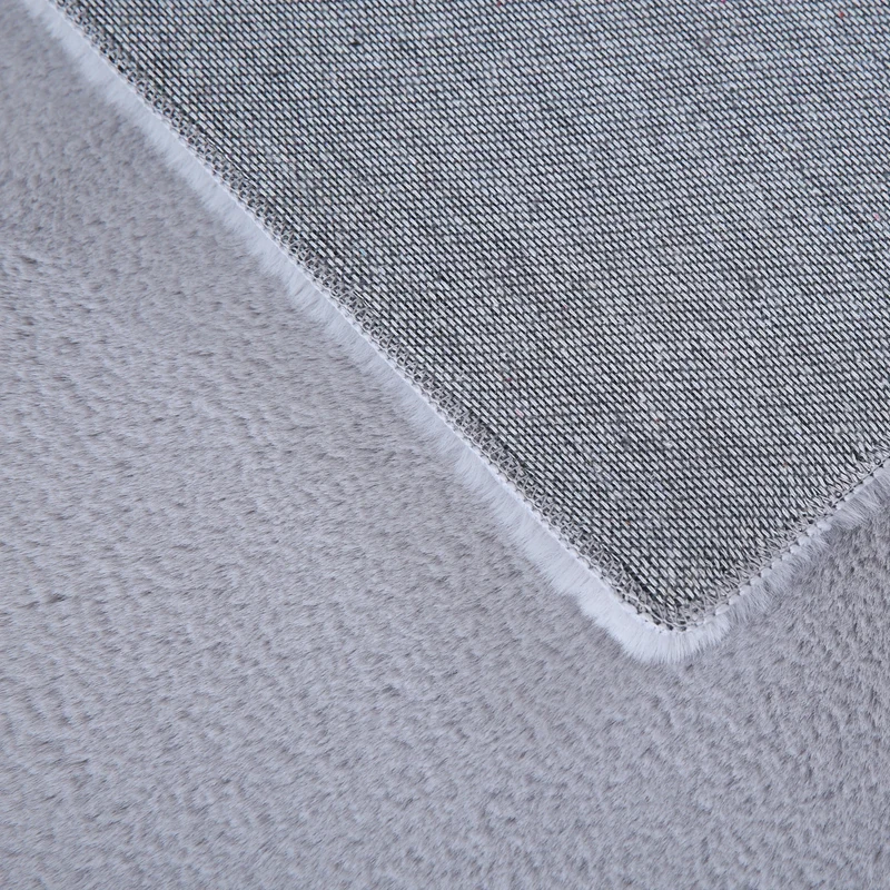 Kurzflor-Teppich – Moderne Grautöne | Maschinenwaschbar bei 30°C