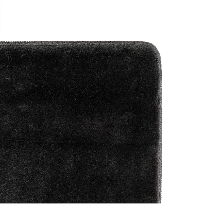Kurzflor-Teppich – Moderne Grautöne | Maschinenwaschbar bei 30°C