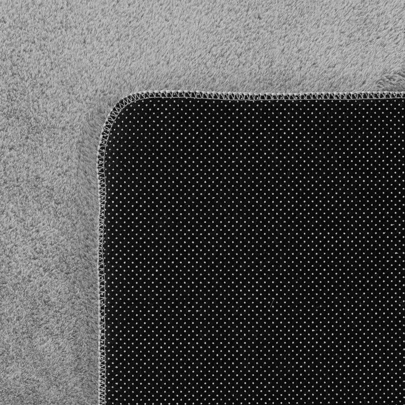Kurzflor-Teppich – Moderne Grautöne | Maschinenwaschbar bei 30°C