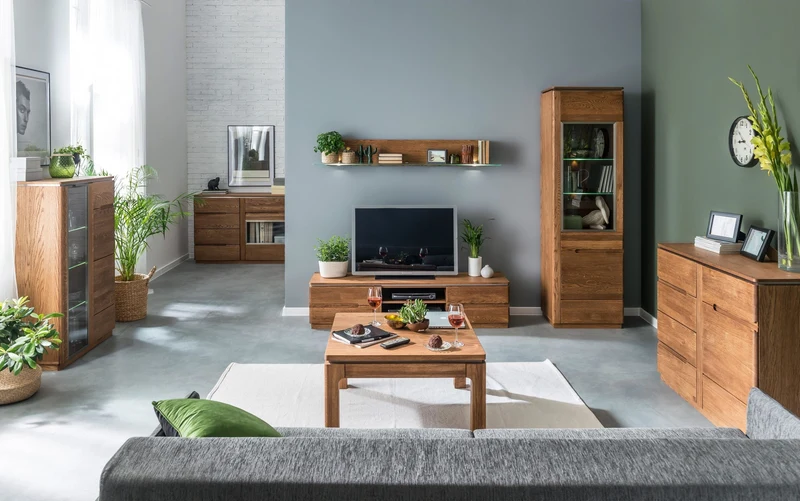 Vitrine aus Eichenholz MONTENEGRO 48 | LoftStory