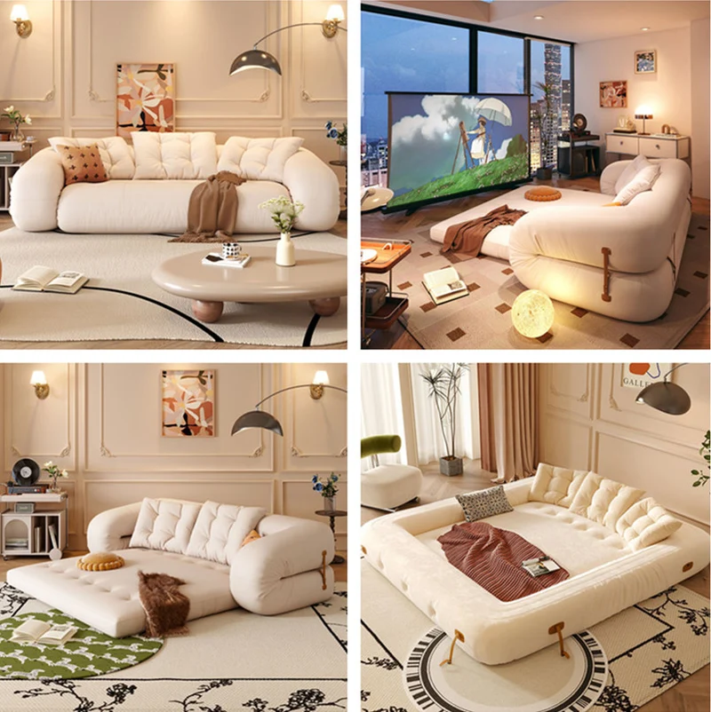 Gepolstertes Schlafsofa