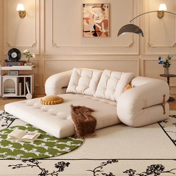 Gepolstertes Schlafsofa