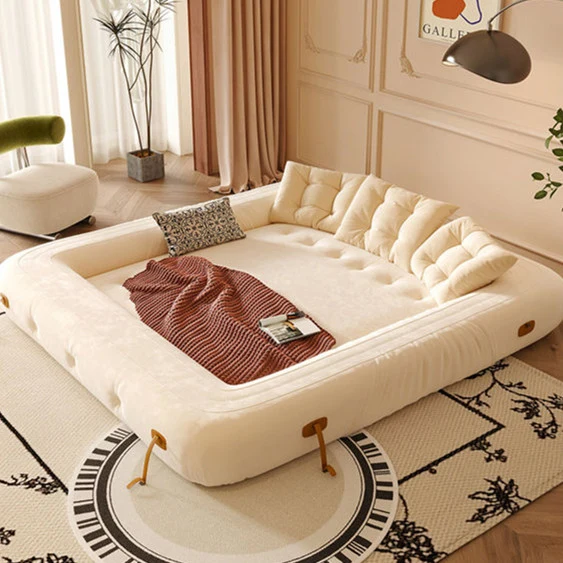 Gepolstertes Schlafsofa