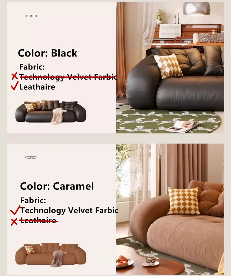 Gepolstertes Schlafsofa