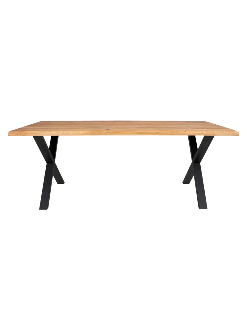 Toulon Esstisch Eiche mit Baumkante