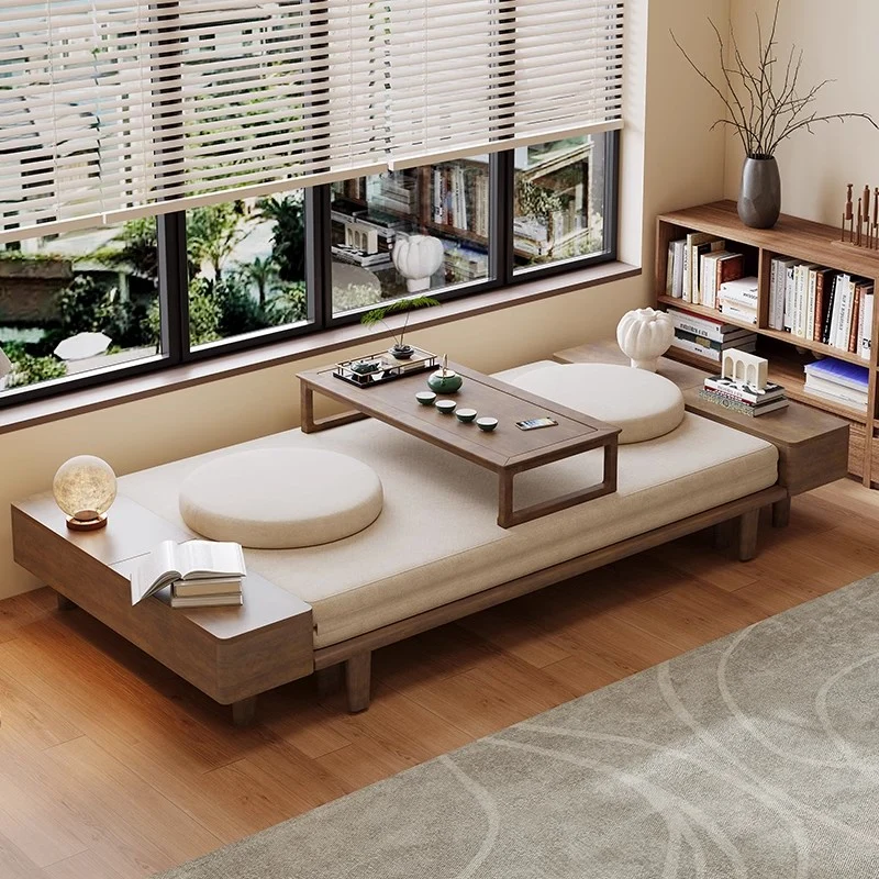 Zen Transform Schlafsofa mit Chabudai-Tisch