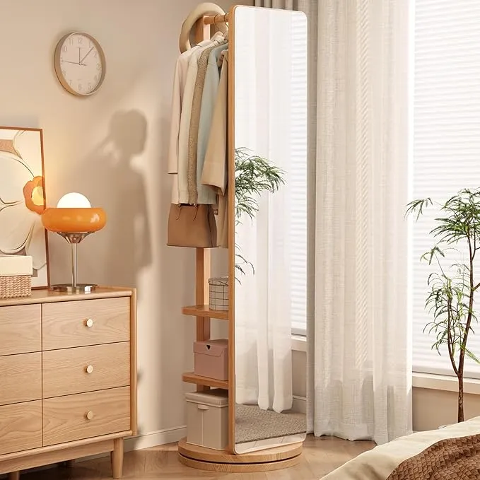 Ganzkörperspiegel mit Garderobe