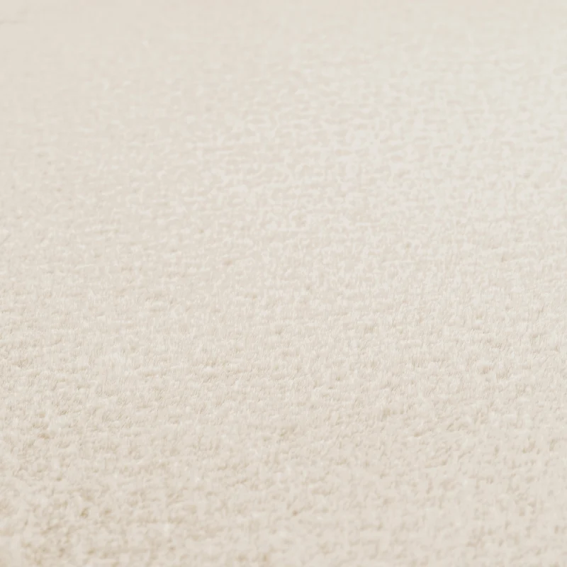 Kurzflor-Teppich – Helle Naturtöne | Maschinenwaschbar bei 30°C