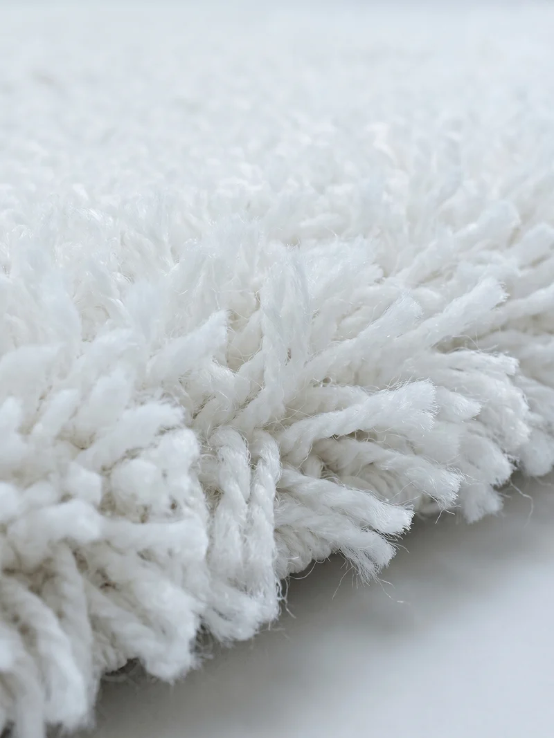 Shaggy Hochflor-Teppich – Helle Naturtöne | 5 cm Florhöhe extra weich