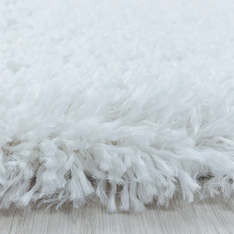 Shaggy Hochflor-Teppich – Helle Naturtöne | 5 cm Florhöhe extra weich