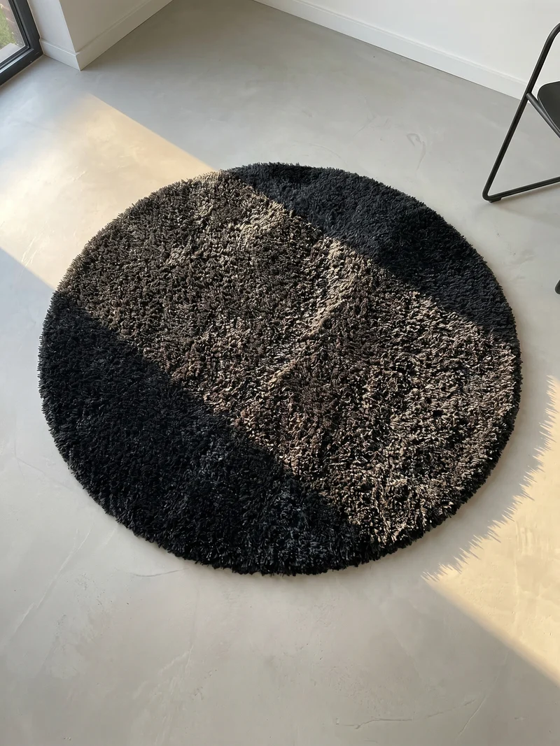 Shaggy Hochflor-Teppich – Moderne Grautöne | 5 cm Florhöhe extra weich