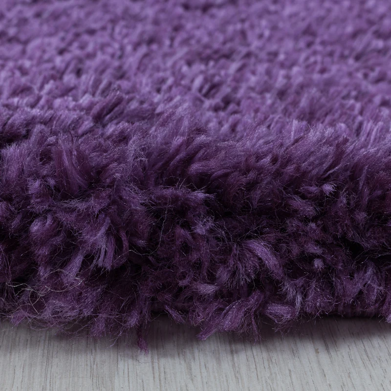 Shaggy Hochflor-Teppich – Akzent-Farbpalette | 5 cm Florhöhe extra weich