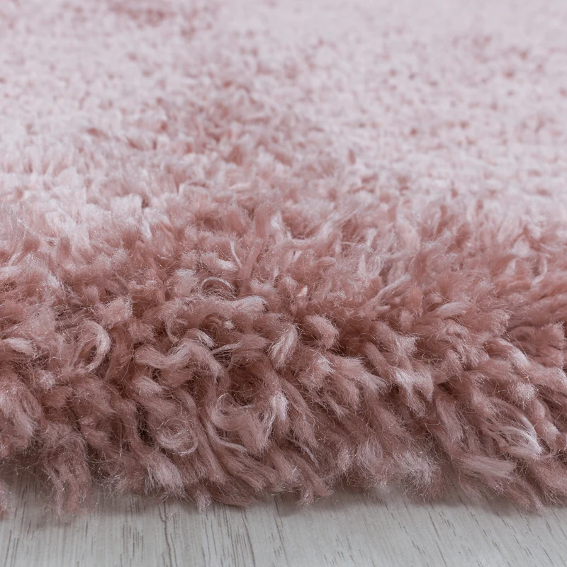 Shaggy Hochflor-Teppich – Akzent-Farbpalette | 5 cm Florhöhe extra weich