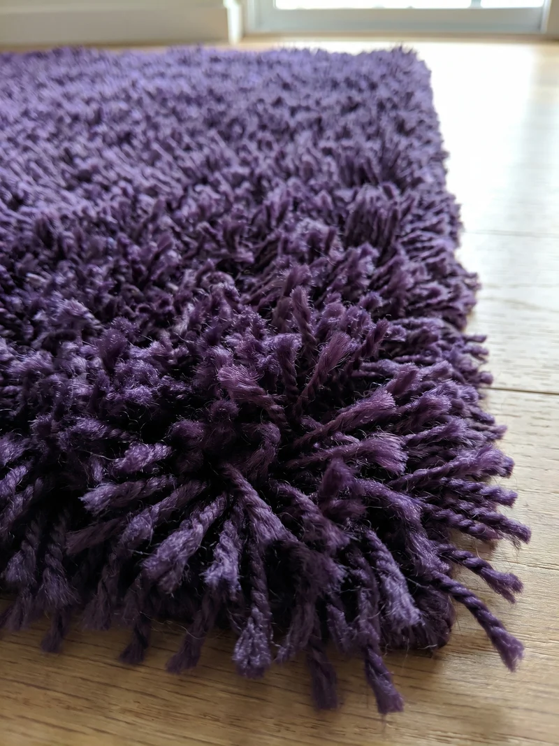 Shaggy Hochflor-Teppich – Akzent-Farbpalette | 5 cm Florhöhe extra weich