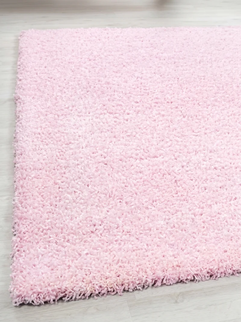 Shaggy Hochflor-Teppich – Lebhafte Akzente | 3 cm Florhöhe waschbar
