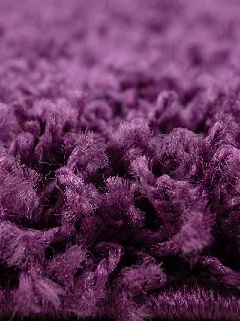 Shaggy Hochflor-Teppich – Lebhafte Akzente | 3 cm Florhöhe waschbar