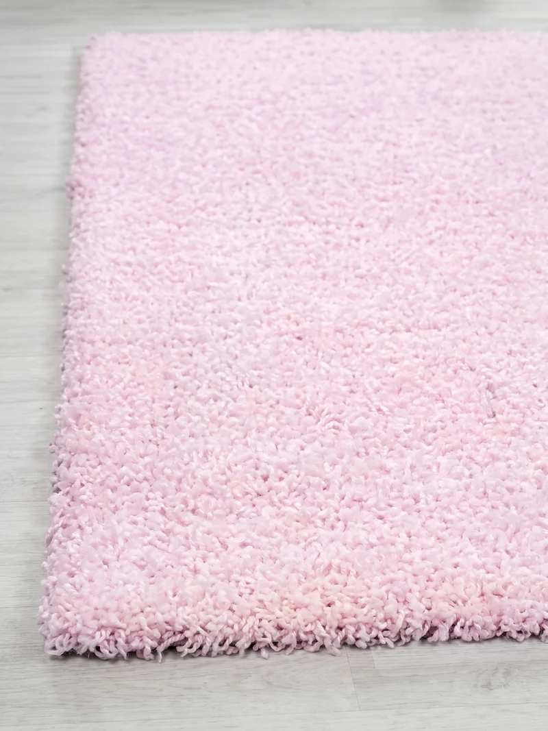 Shaggy Hochflor-Teppich – Lebhafte Akzente | 3 cm Florhöhe waschbar