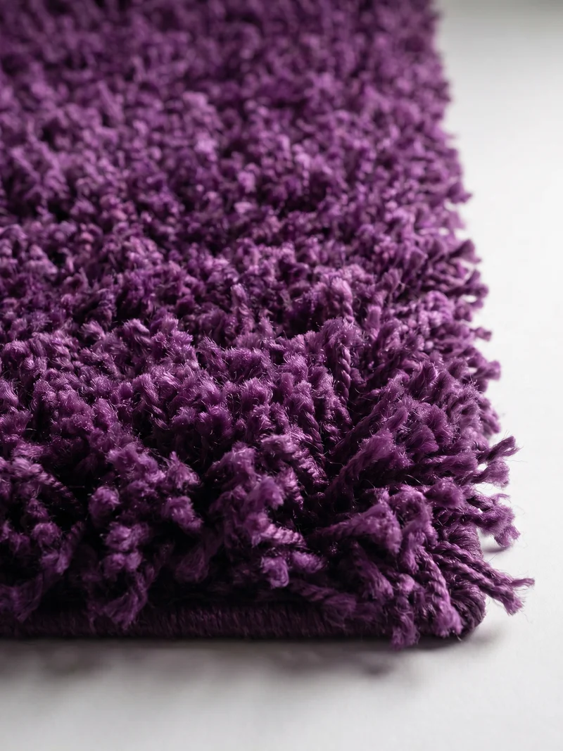 Shaggy Hochflor-Teppich – Lebhafte Akzente | 3 cm Florhöhe waschbar