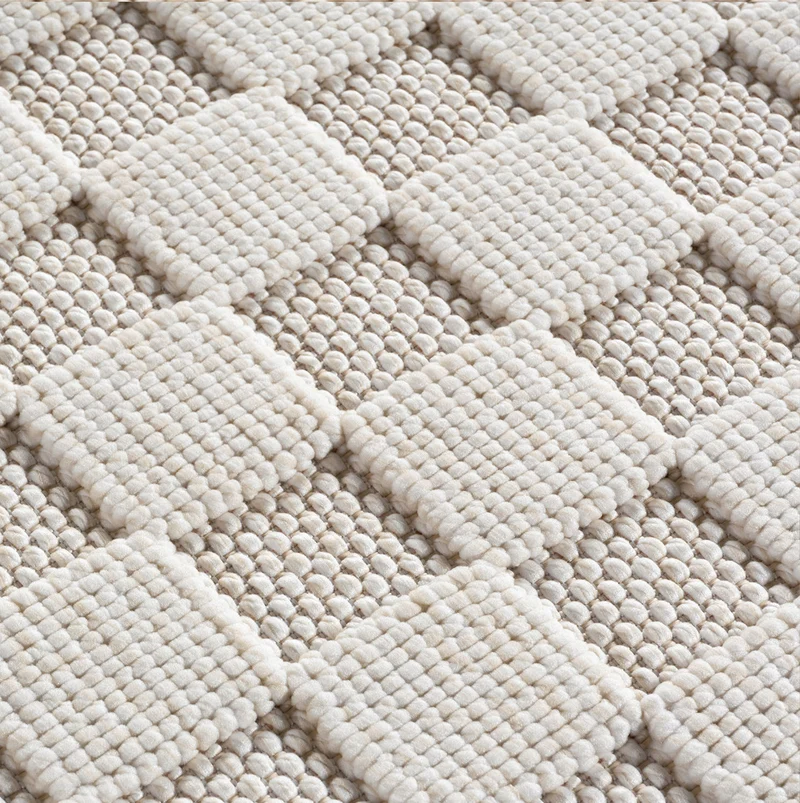 Flachgewebe-Teppich Schachbrett Grafisch Pflegeleicht