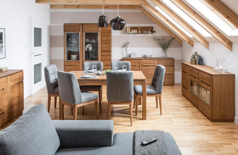 Sideboard aus Eichenholz MONTENEGRO 47 | LoftStory