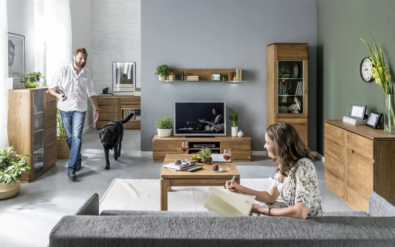 TV-Möbel aus Eichenholz MONTENEGRO 25 | LoftStory