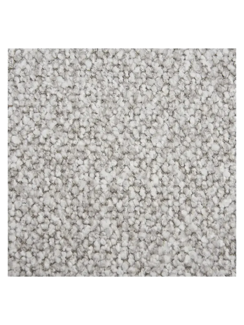 Salvador Sofa 3-Sitzer Bouclé, hellgrau