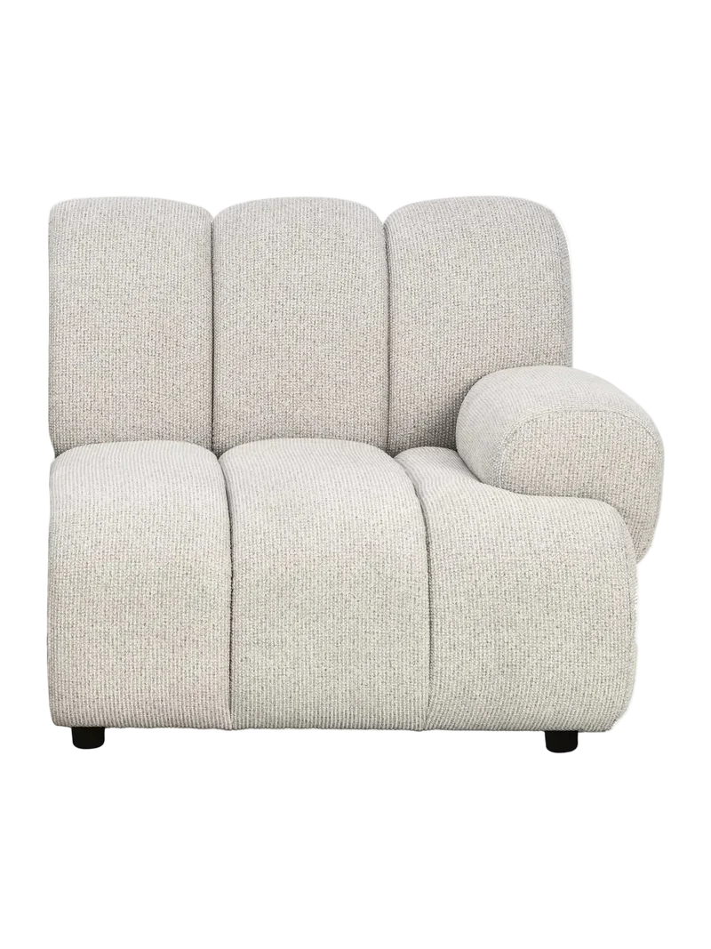 Taza Sofa-Modul rechts sand