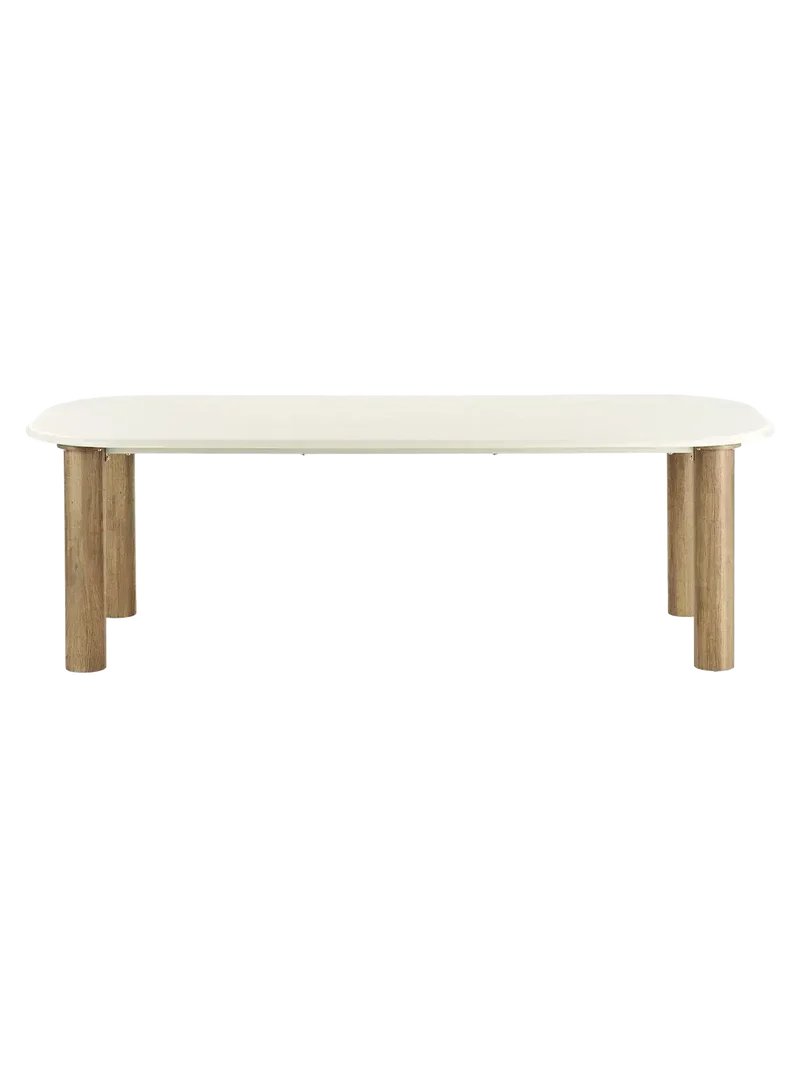 Fondi Esstisch Zement-Optik, sand/braun