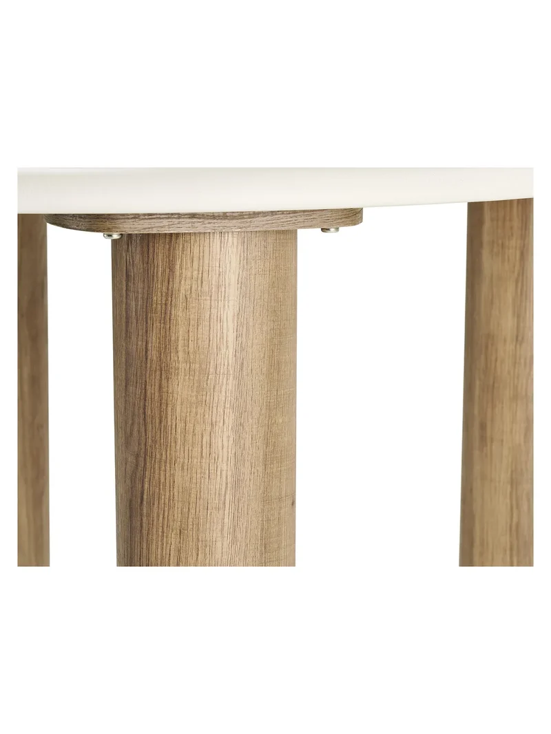 Fondi Esstisch Zement-Optik, sand/braun