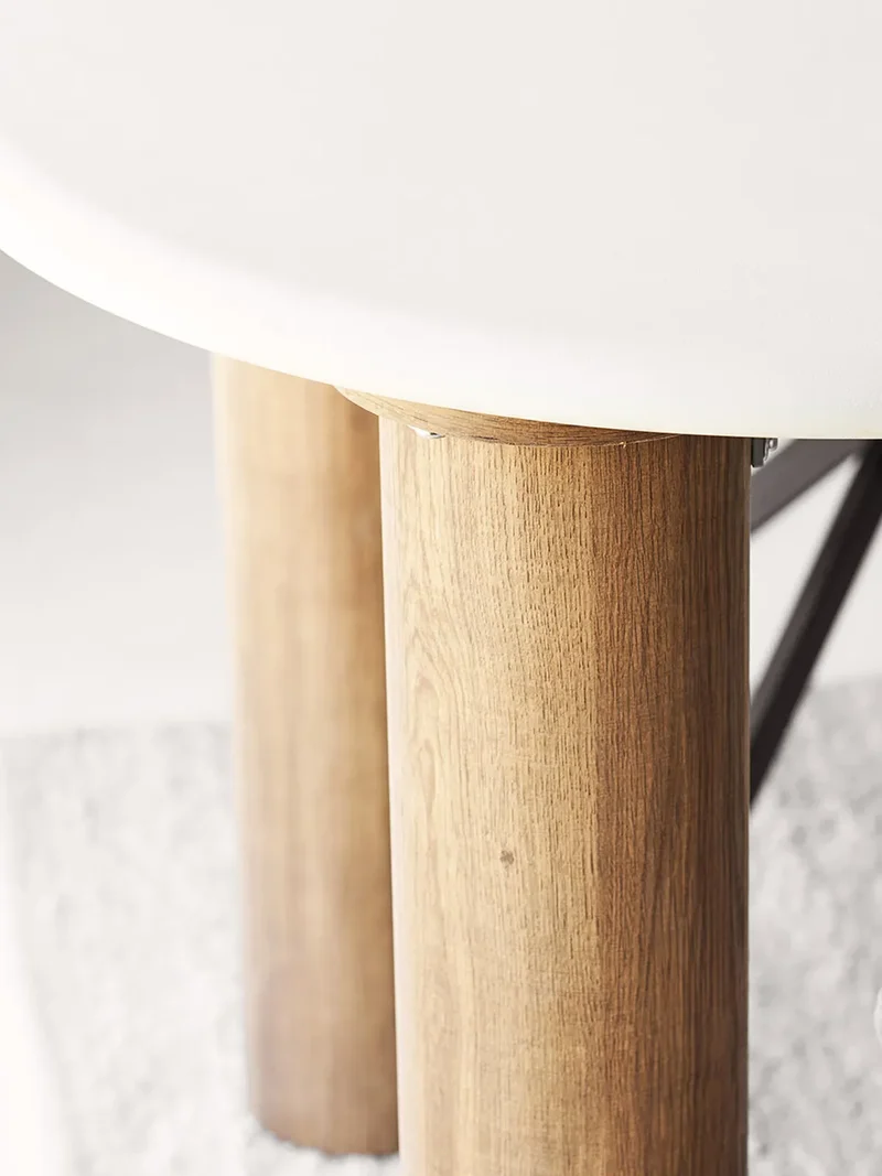 Fondi Esstisch Zement-Optik, sand/braun