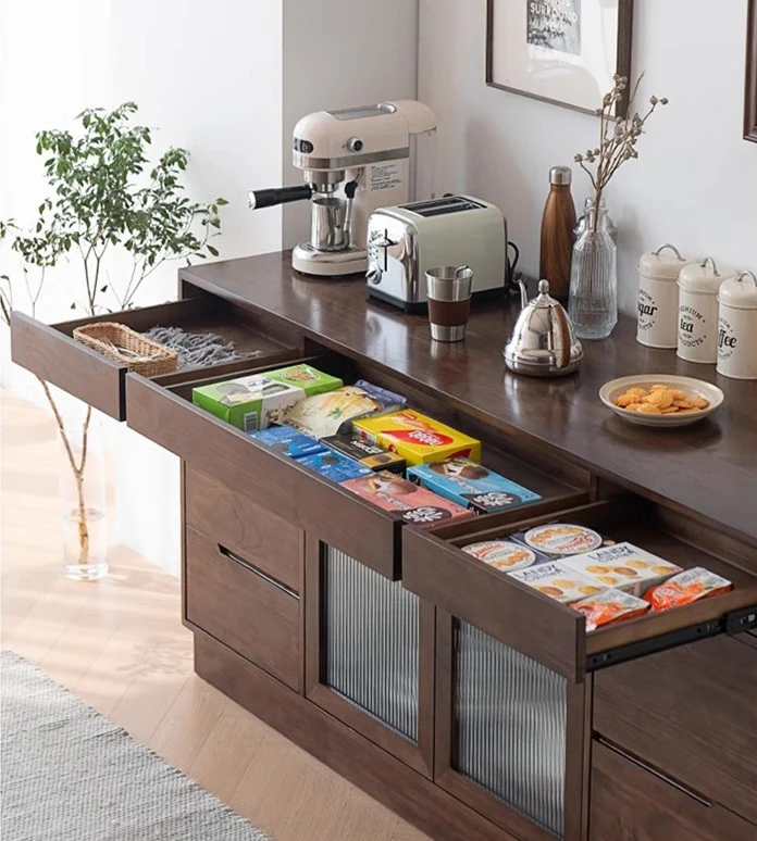 Mehrzweck-Sideboardschrank mit drehbarer Tischplatte