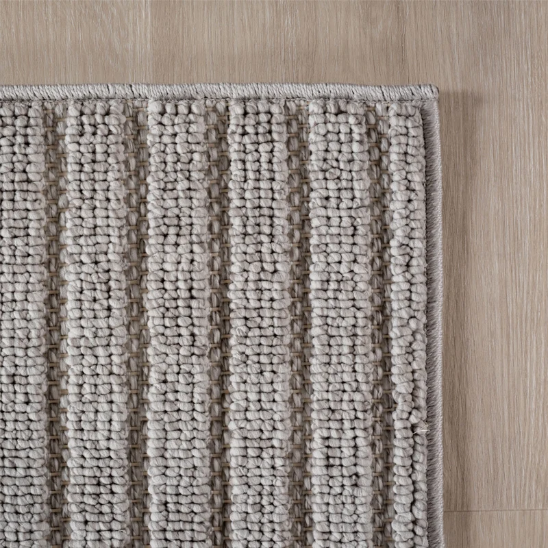 Flachgewebe-Teppich mit geometrischen Bögen Pflegeleicht