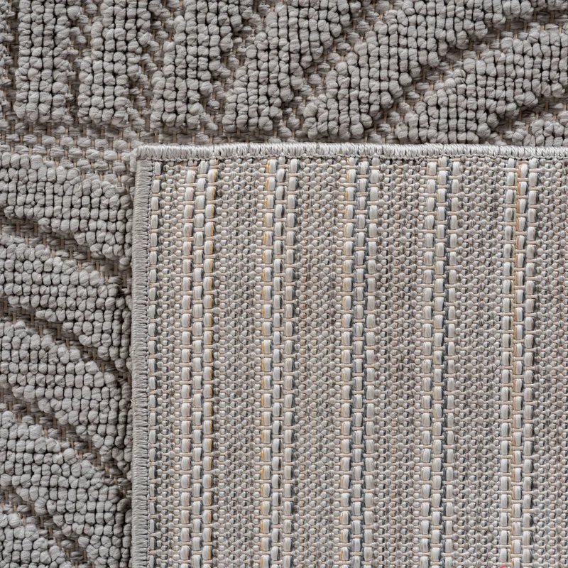 Flachgewebe-Teppich mit geometrischen Bögen Pflegeleicht