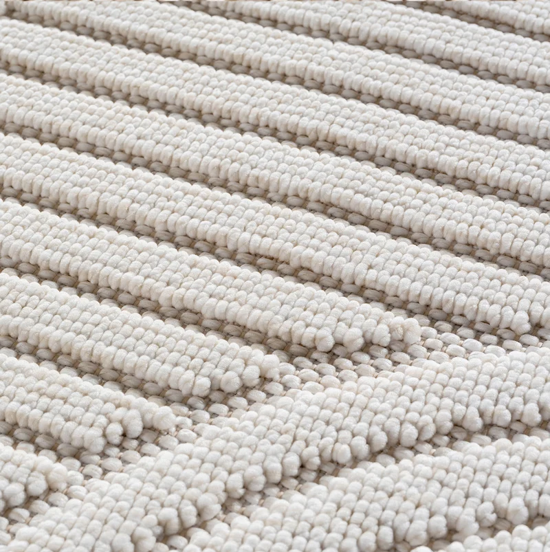 Flachgewebe-Teppich mit geometrischen Bögen Pflegeleicht