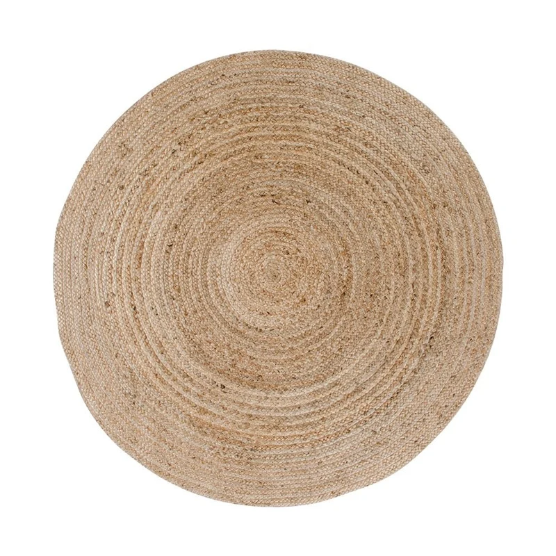 House Nordic Tischset Bombay – Natur, Jute, Ø 38 cm, 38 × 38 × 0,5 cm, 4er-Set